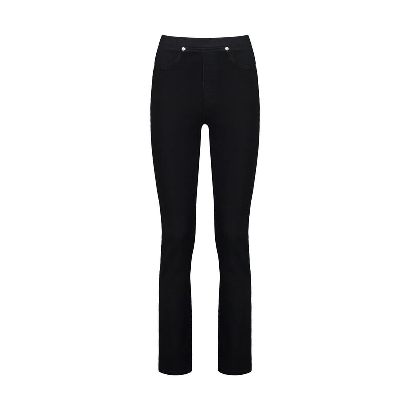 Vassalli Slim Leg Full Length Denim Pull on image number 2